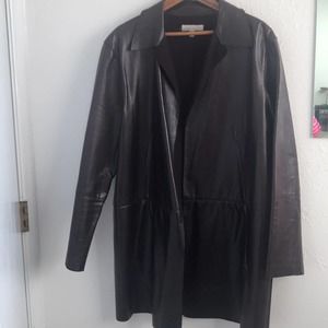 Anne Klein Black Leather Jacket